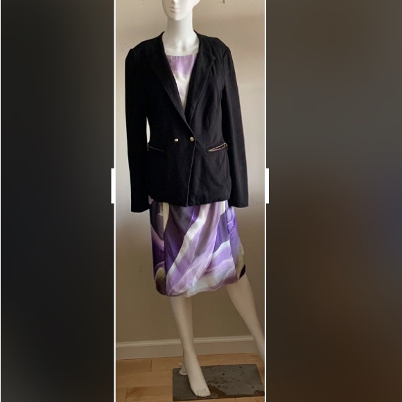Vivienne Tam | Jackets & Coats | Vivienne Tam Navy Blue Blazer